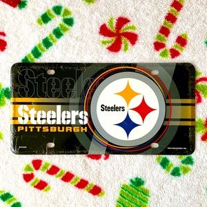 Rico Industries NFL Fan Shop Metal License Plate Tag